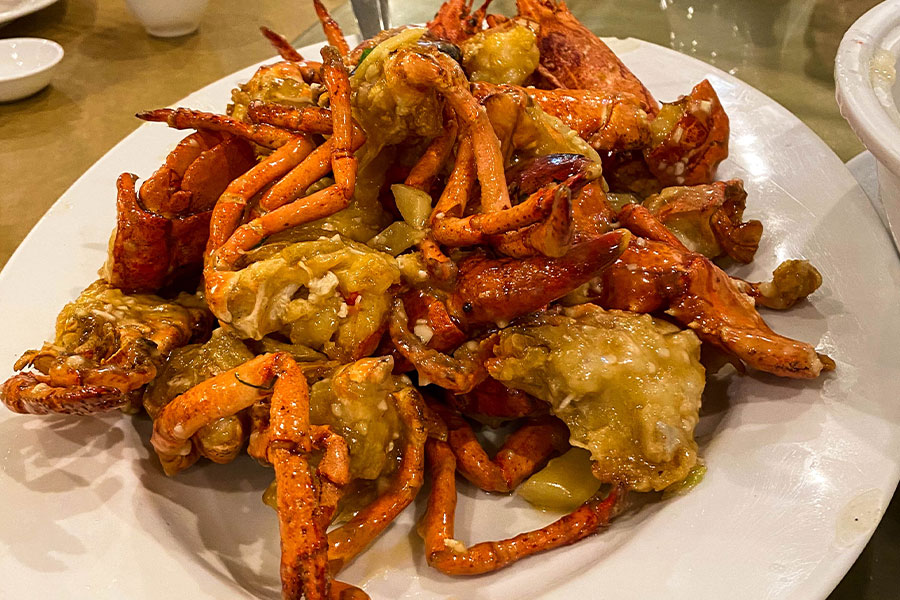 Legend Seafood Restaurant Lobster Dish