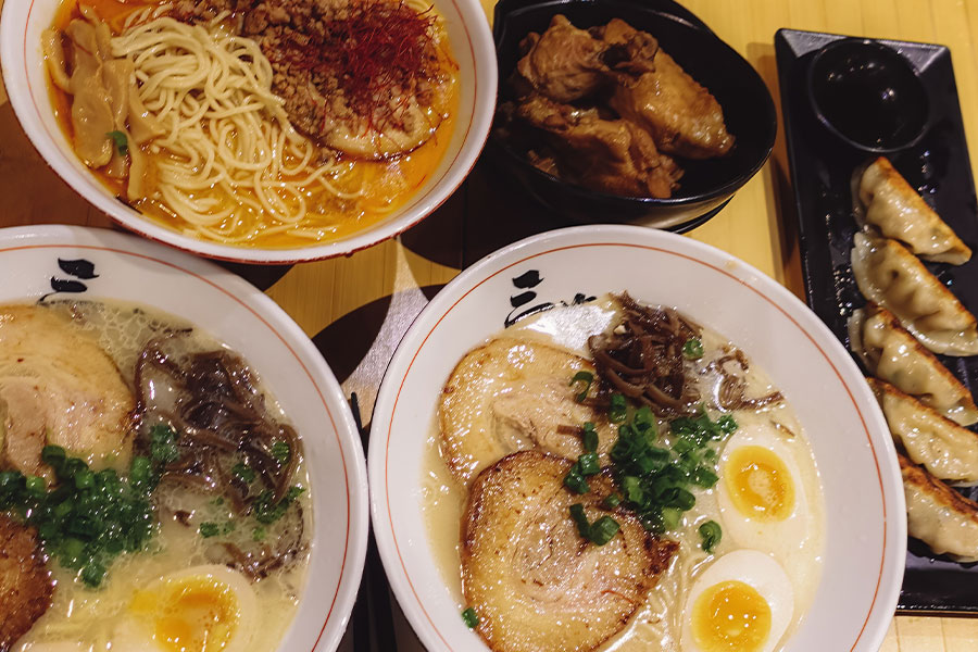 Sansotei Ramen Yonge & Finch Food