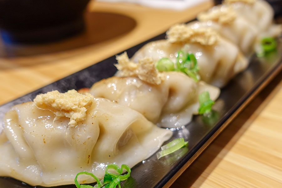 Sansotei Ramen Negi Shoga Gyoza