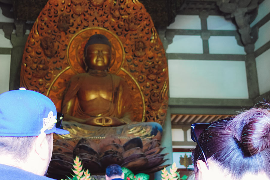 The Byodo-In Temple Buddha